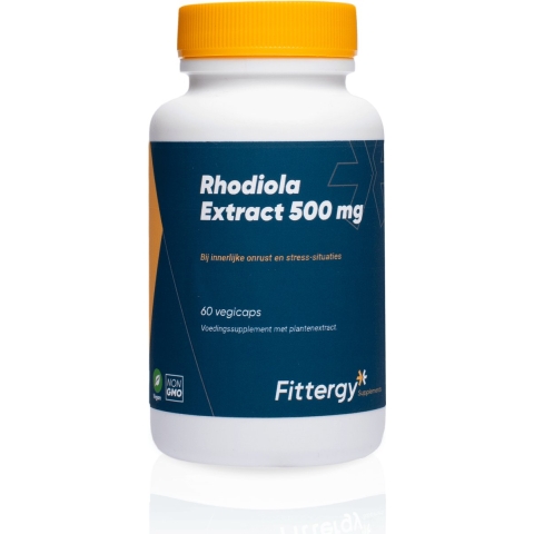 Fittergy Rhodiola Extract 500mg Capsules