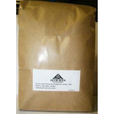 Jacob Hooy Aziatische Waternavel Gesneden 1000gr
