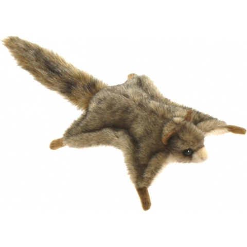 Hansa pluche vliegende eekhoorn knuffel - 21 cm - dieren knuffels -