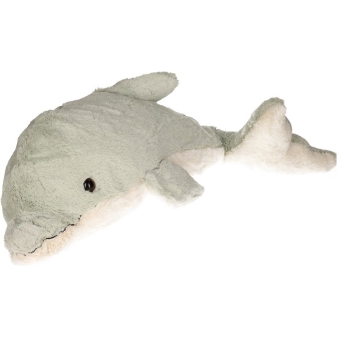 Knuffelparadijs Pluche XXL dolfijn knuffel - 78 cm - knuffels -