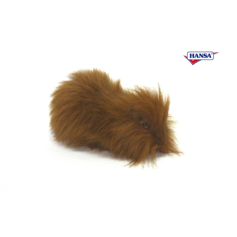 Hansa knuffel cavia - bruin - 30 cm - pluche - knuffeldier - realistische knuffels -