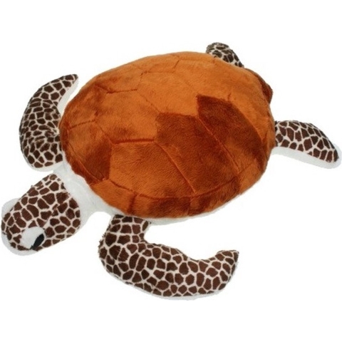 Pluche zeeschildpad knuffel 43 cm -