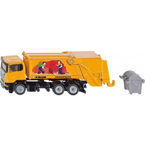 Siku 1890 Faun Vuilniswagen + Vuilniscontainer