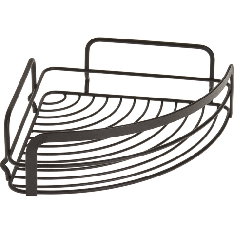 Metaltex Badkamerrek 20x20x6 cm Zwart