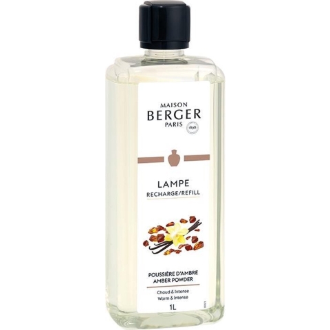 Maison Berger Navulling - voor geurbrander - Amber Powder - 1 Liter