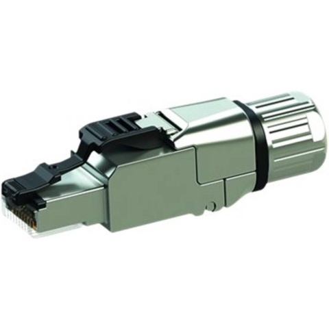 Telegärtner 100023090 RJ45-connector CAT 8.1 Stekker Metaal 1 stuk(s)