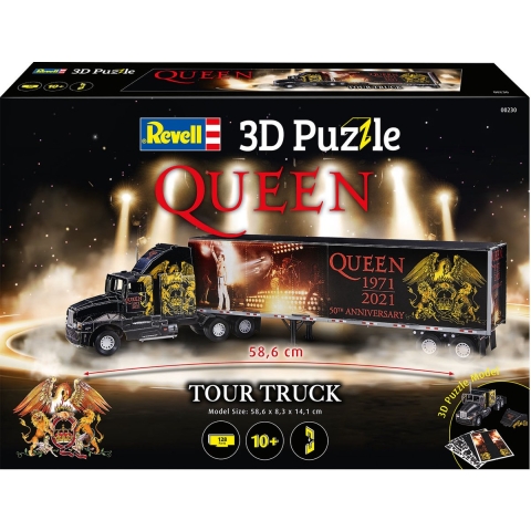 Revell QUEEN Tour Truck - 50th Anniversary 3D Puzzle
