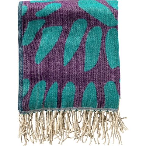 Dutch Decor Azura plaid 130x170 cm - Dynasty Green