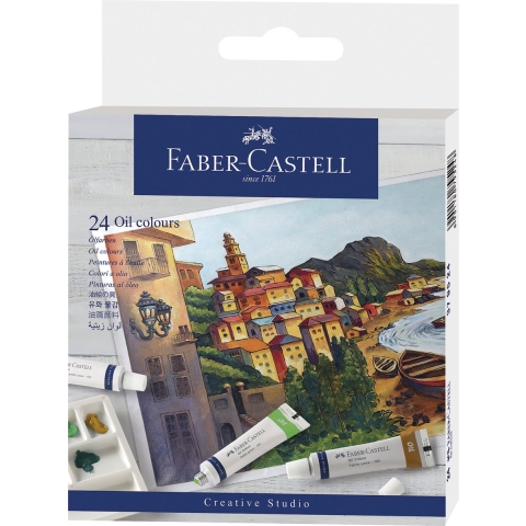 Faber Castell FC-379524 Olieverf 24 Tubes