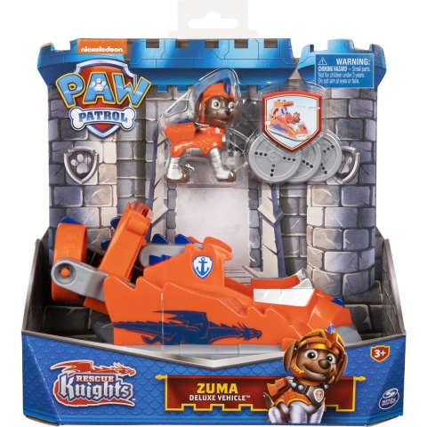 Paw Patrol Rescue Knights Zuma Deluxe Vehicle