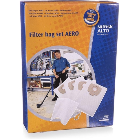 Nilfisk 107419590 5 Aero Stofzuigerzakken