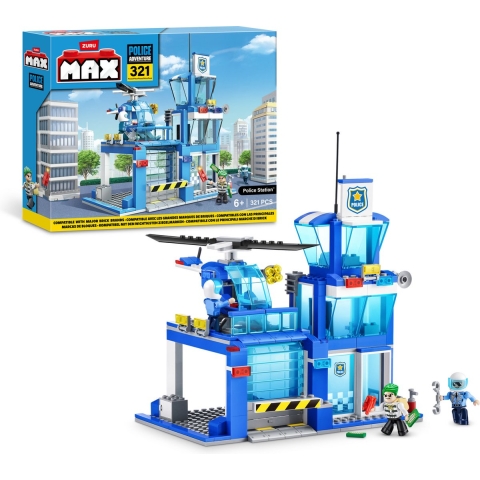 Zuru Max City Politiebureau 321-delig