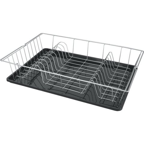 Metaltex Colonia Afdruiprek 48x30 cm Zilver/Grijs