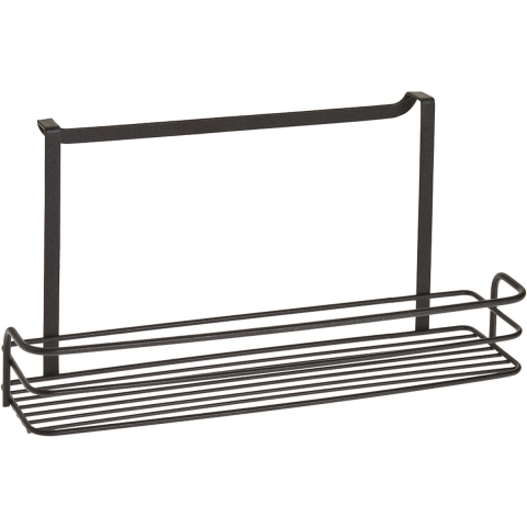 Metaltex Badkamerrekje 34x11x17 cm Zwart