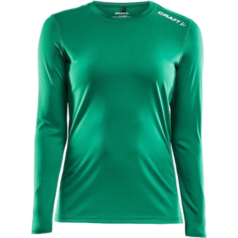 Craft 1907365 Rush LS Tee W - Team Green - XXL