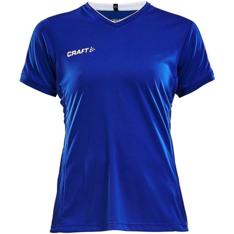 Craft 1905622 Progress Practise Tee W - Club Cobolt/White - L