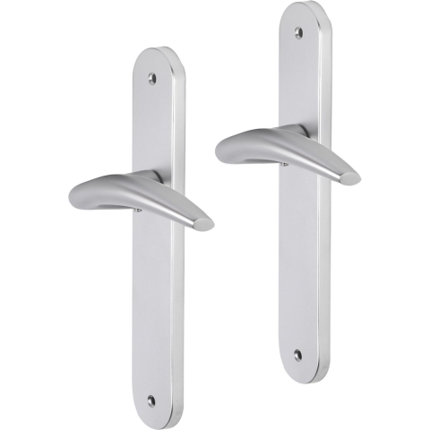 Impresso Windsor Aluminium op Ovaal schild met schroeven