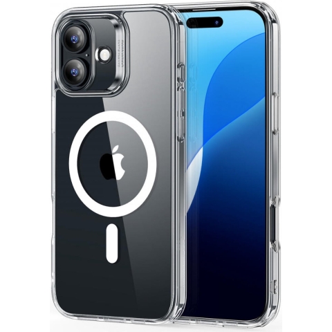 ESR Classic Hybrid HaloLock Case Backcover Apple iPhone 16 Plus Transparant MagSafe compatible