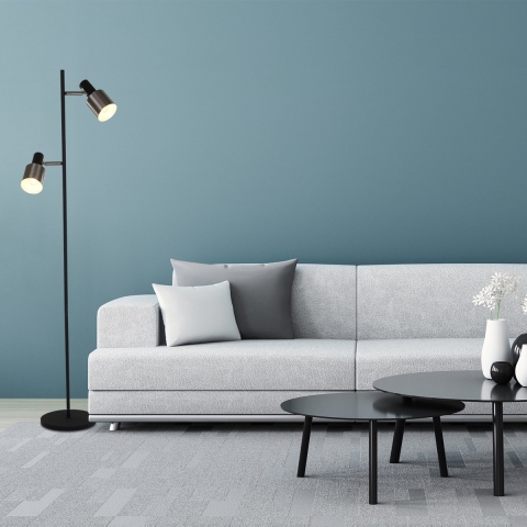 Anne Lighting Fjordgard Vloerlamp Zwart