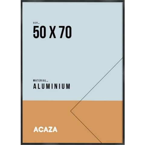 ACAZA Fotokader Zwart