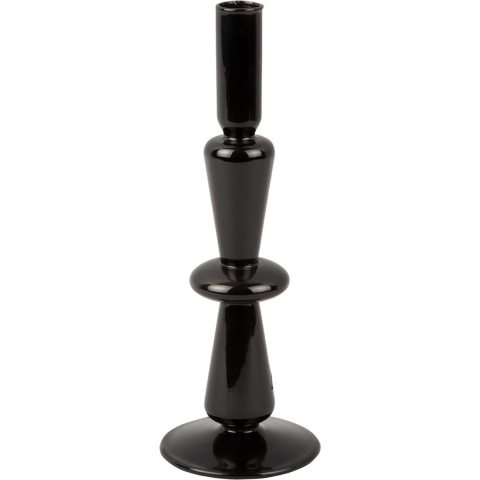 Present Time Kandelaar Sparkle Tall - Zwart - Ø9cm