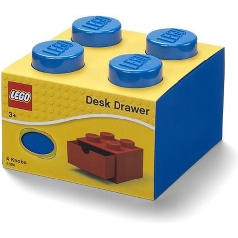 LEGO® Brick 4 Opbergbox Met Lade - Blauw