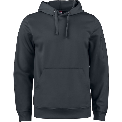 Clique 021011 Basic Active Hoody - Zwart - M