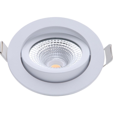 EcoDim LED inbouwspot 5W DimToWarm 85mm 36gr rond verstelbaar wit - LED4700