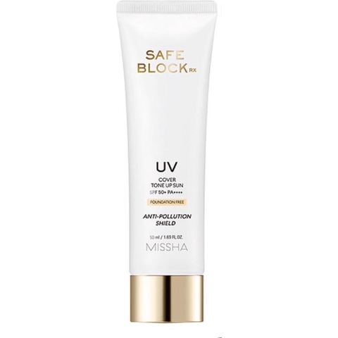Missha Safe Block RX UV Cover Tone Up Sun SPF50+ | 50 ml