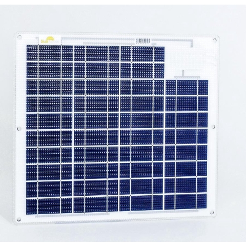 SunWare SW-40163, 30 Wp Monokristallijn zonnepaneel 33 Wp 12 V