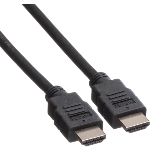 ROLINE GREEN HDMI High Speed kabel met Ethernet M-M, TPE, zwart, 3 m