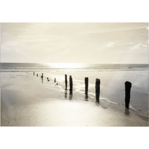 Art for the Home Zonsondergang - Buitencanvas - 50x70 cm
