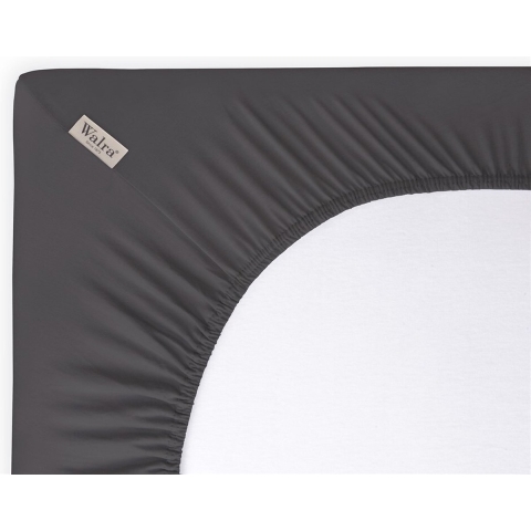 Walra - Hoeslaken Jersey Stretch - 160x200|210 - Antraciet