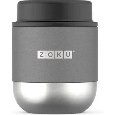Zoku - Voedselcontainer, 295 ML, RVS, BPA vrij, Grijs - Zoku | Neat St