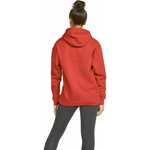 Gildan GSF500 Softstyle® Midweight Sweat Adult Hoodie - Red - L