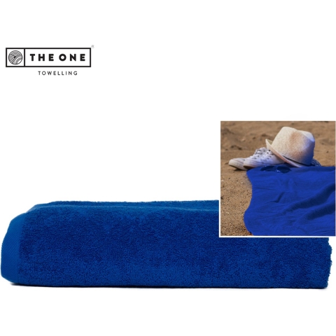The One Towelling TH1010 Super Size Towel - Royal Blue - 100 x 210 cm