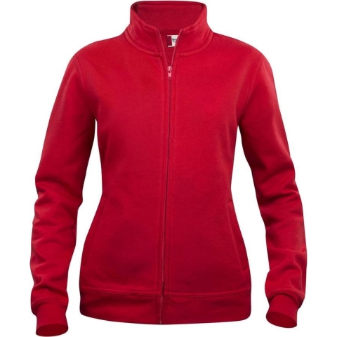 Clique 021039 Basic Cardigan Ladies - Rood - XL