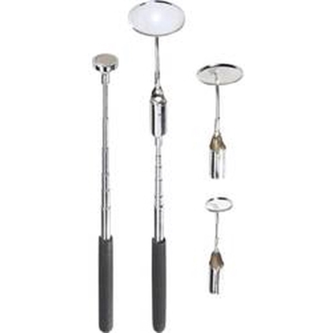 TOOLCRAFT 816419 Inspectiespiegelset 5-delig met LED-verlichting