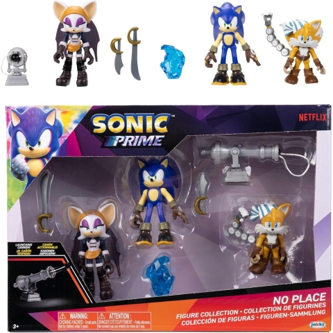 Sonic Prime Figure Set - No Place