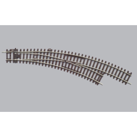 H0 Piko A-rails 55223 Gebogen wissel, Rechts 1 stuk(s)