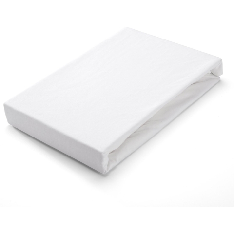 Walra - Hoeslaken Jersey Stretch Topper - 140x200|210 - Wit
