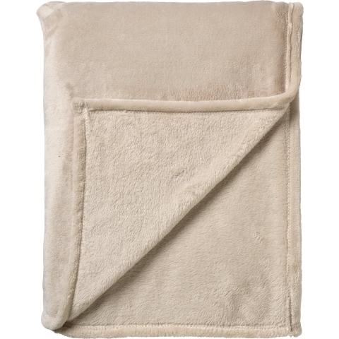 Dutch Decor - MARLEY - Plaid 150x200 cm - zachte fleece deken - beige