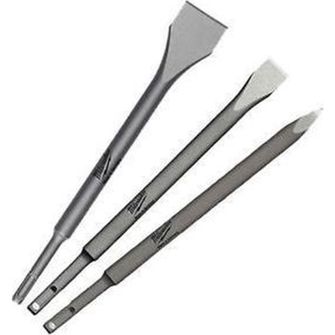 Milwaukee Accessoires Startersset SDS-plus beitelset (3-delig) - 4932430001