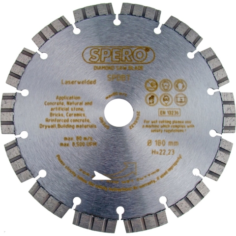 Spero Diamant zaagblad Beton Pro | 150mm - SDB150B