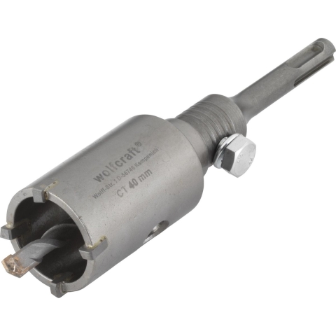 Wolfcraft Holboorkrans | Met adapter | SDS D50 | Ø40 | 1 stuk - 5480000