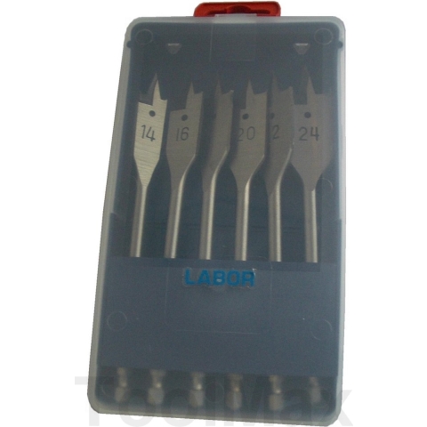 Labor 6 delige speedboren set (14-24mm) - KA050062