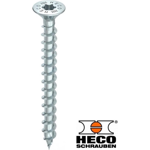Heco Topix-plus 6,0 x 50 vk T-30 vd verz; 200 stuks - HC61028