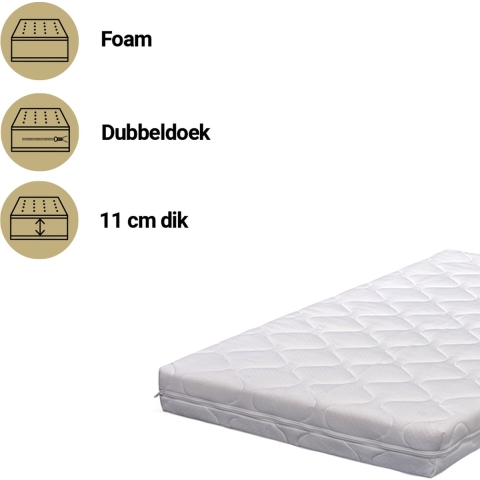 Matras Kleuterbed Best Sleep 80x160 Comfort Superior