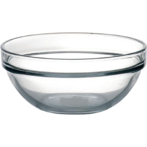 10x Glazen schaaltjes/kommetjes 14 cm -