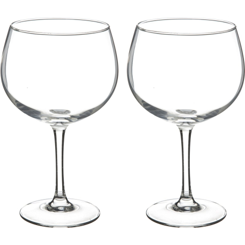 Set van 8x stuks gin glazen van 700 ml -